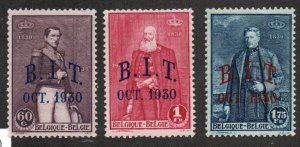 Belgium 222-224 Set Mint hinged (2)