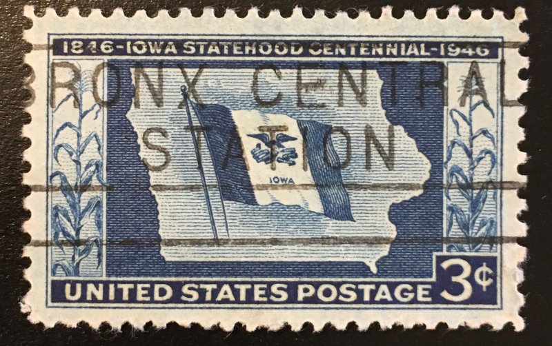 942 Iowa, Circulated single, Vic's Stamp Stash