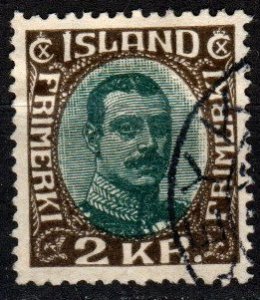 Iceland #186 F-VF Used CV $80.00