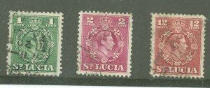 St. Lucia #135/148  Multiple