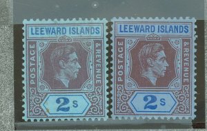 Leeward Islands #112/112a  Single