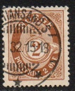 Norway Sc #75 Used