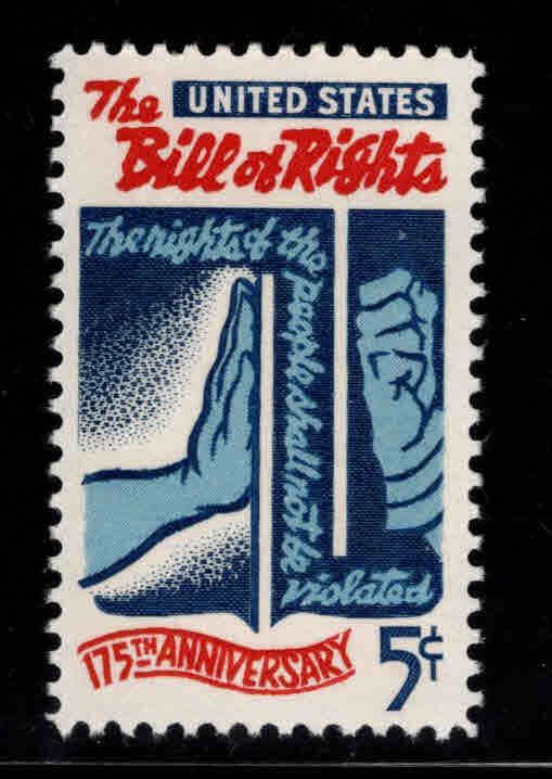 USA Scott 1312 MNH** Bill of Rights stamp