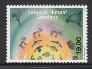 Greenland MNH 2015 19k Animals, hunters - Greenland Culture