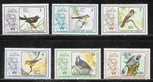 Cuba 2842-2847 Birds set MNH