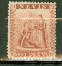 Nevis 14A mint CV $45