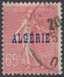 Algeria    SC# 24   Used  with hinge   see details & scans