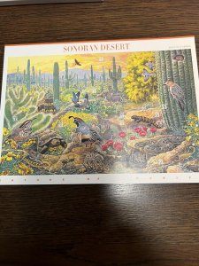 Scott #3293 Sonoran Desert Souvenir Sheet of 10 Stamps - MNH-1999