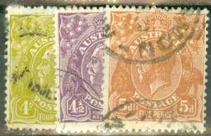 JV: Australia 66-75; 67b,68a,72b,74a used CV $83; scan shows only a few