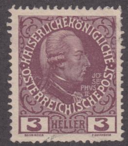 Austria 112 Joseph II 3H 1913