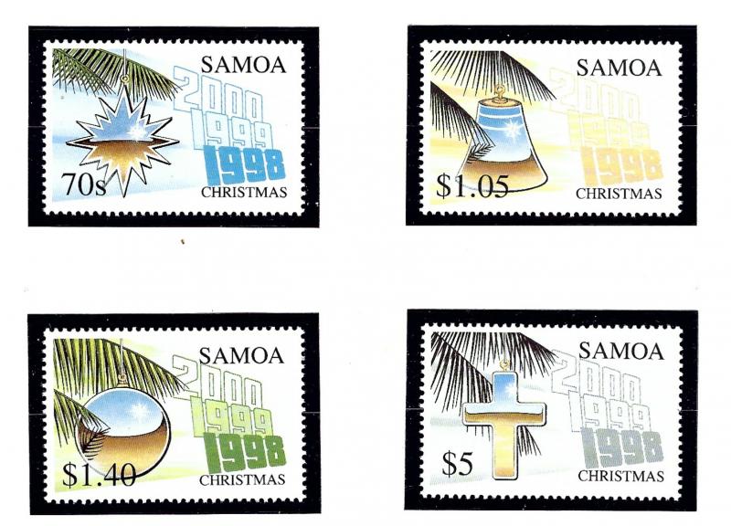 Samoa 963-66 MNH 1998 Christmas