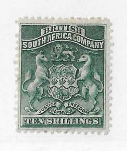 Rhodesia Sc #71  10sh OG FVF