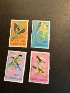 Stamps Thailand Scott #727-30 never hinged