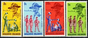 Maldive  Islands  #243-6 MNH  CV $5.60 (X7707)