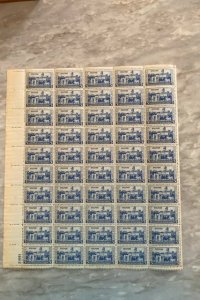 789 MNH SHEET WEST POINT