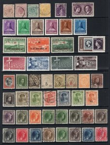 Luxembourg Older Selection 112 Stamps Mint-Used With Better