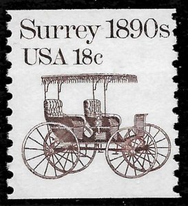 Sc 1907   18¢ Surrey Coil Single, MNH