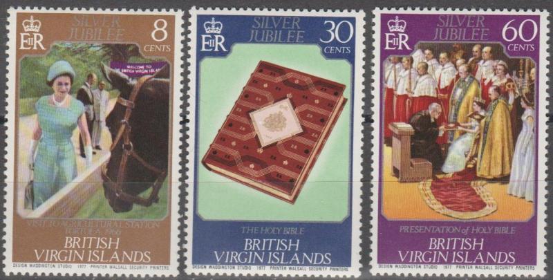 Virgin Is #317-9  MNH F-VF  (S9049)