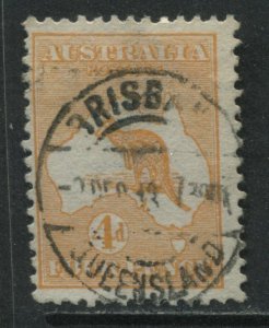 Australia 1913 4d Roo orange used