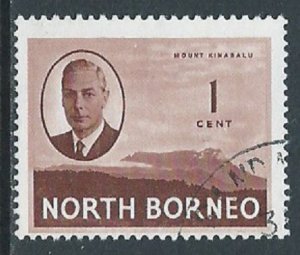 North Borneo, Sc #244, 1c Used