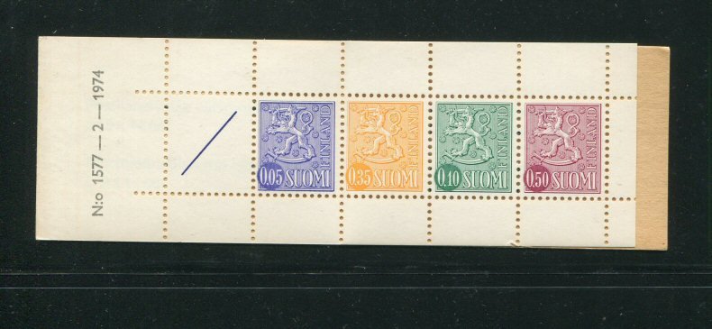 Finland #461b Booklet MNH