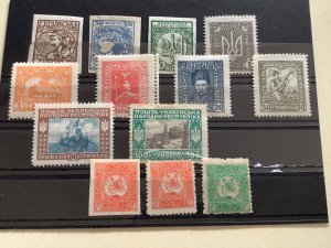 Ukraine  & Georgia 1918-1920 mounted mint  stamps   A4095