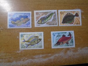 Russia  #  5164-68  MNH