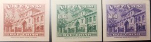 O) 1956 VIETNAM, DIE PROOF, INDEPENDENCE POSTAL SERVICE, POST OFFICE SAIGON