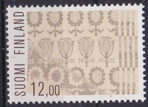 Finland  718 MNH 1985 12m Table Cloth, 18t Cent.