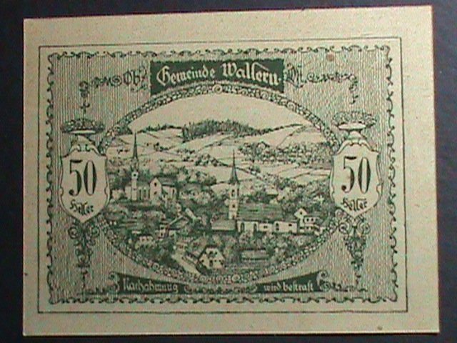 ​GERMANY-NOTEGELD-1920 100 YEARS OLD ANTIQUE MONEY #120 MINT-VERY FINE