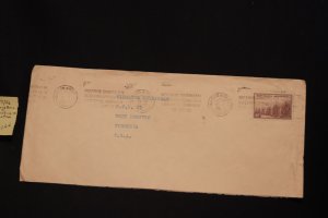 Argentina 443 on cover Buenos Aires to W Norfolk VA (#1166)