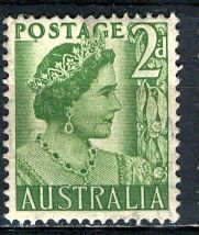 Australia 1951; Sc. # 231; Used Single Stamp