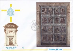 1999 - VATICAN - Scott #1128-1136 - FDC