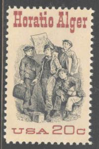 USA Scott 2010 MNH**  Horatio Alger stamp