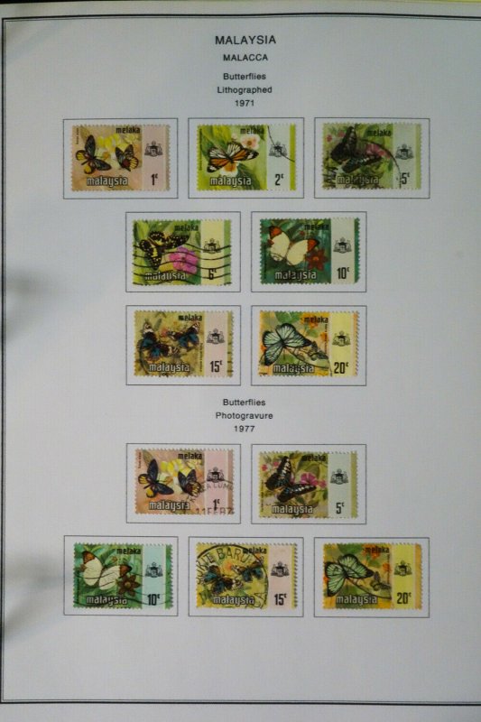 Malaysia & States Loaded 1800s to 2000 Stamp Collection