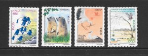 ITALY #2398-2401 FLORA & FAUNA MNH