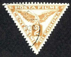 Fiume Sc# P2 Used (a) 1919 Newspaper Stamp