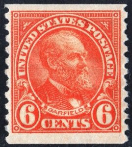 SC#723 6¢ Garfield Coil Single (1932) MLH