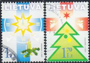 Lithuania #731-732 Used