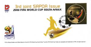 Namibia - 2010 SAPOA 3rd Joint Issue FIFA World Cup FDC