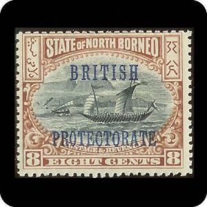 North Borneo - Scott # 111 - MH