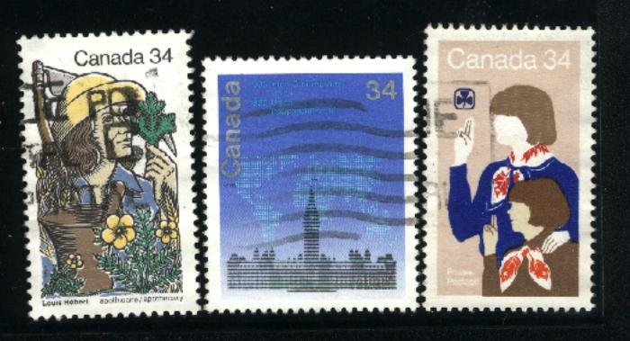 Can #1060-62   -3     used VF 1985 PD