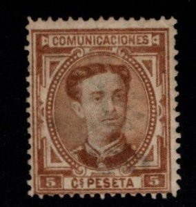 Spain Scott 222 Used stamp Light cancel