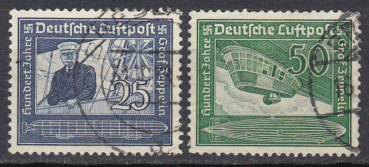 Germany - 1938 Count Zeppelin Sc# C59/C60   (404N)