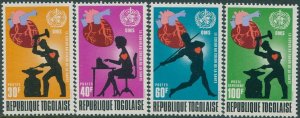 Togo 1972 SG872-875 World Heart month set MNH