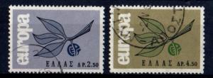 Greece 1965 Scott 833-34 Complete used Europa fvf set -  $0.60  BIN