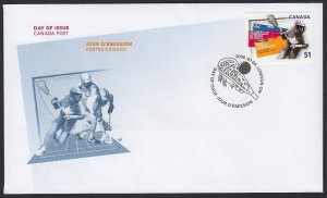 WORLD LACROSSE CHAMPIONSHIP = Official FDC Canada 2006 #2161