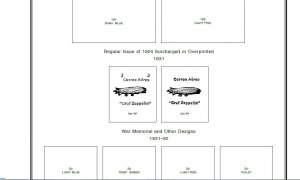 PRINTED PARAGUAY [CLASS.] 1870-1940 STAMP ALBUM PAGES (53 pages)