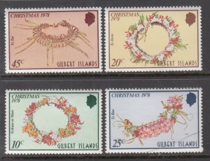 Gilbert Islands 317-320 MNH VF