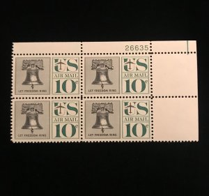 C57 Plate Block of 4, MNH